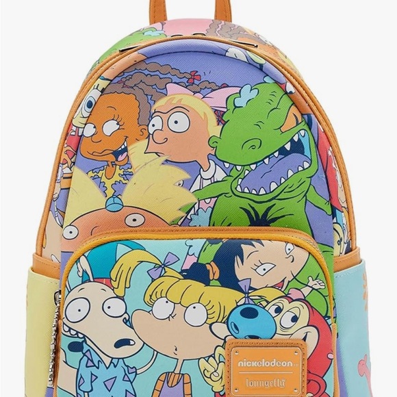 Loungefly Handbags - Nickelodeon Cartoons Loungefly Mini Backpack (RARE)